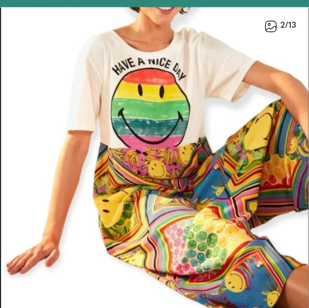 Farm Rio Smiley Jumpsuit - Picture 2 of 3